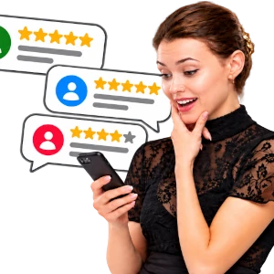 Kundenbewertungen auf der Restaurant-Webseite für mehr Vertrauen und Direktbestellungen.